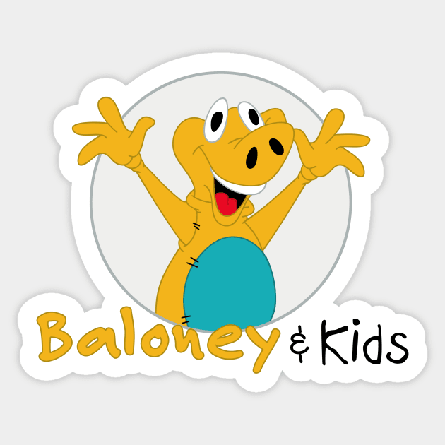 Baloney & Kids Sticker by Voicetek